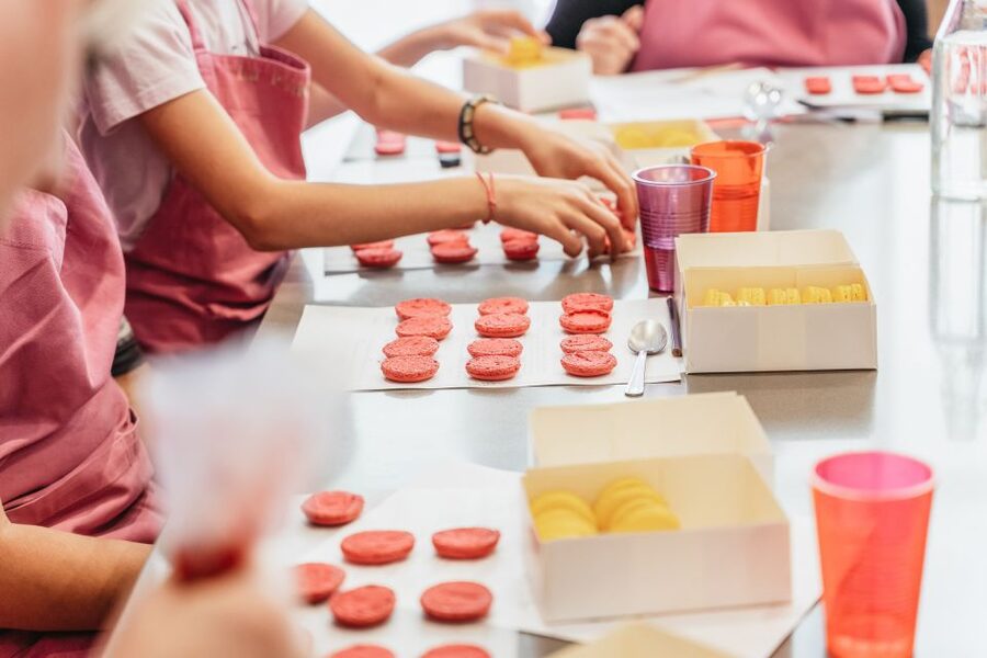 Paris: Macarons Cooking Class with Pâtisserie Chef Noémie - The hands-on workflow, from weighing to piping to finishing