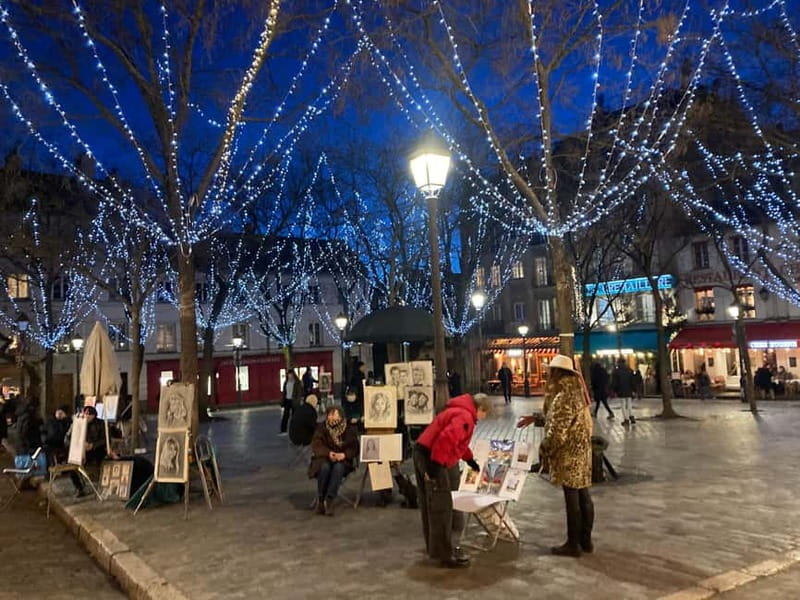 Paris: Montmartre Guided Walking Tour with Tastings - Place du Tertre and Sacré-Cœur views without losing the vibe