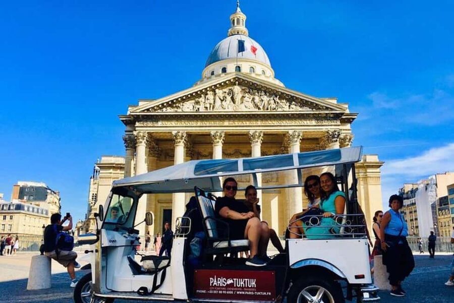 Paris: Most Iconic Monuments Guided Tour by Tuk Tuk - Moulin Rouge, Montmartre, and Sacré-Cœur Without the Hard Parts