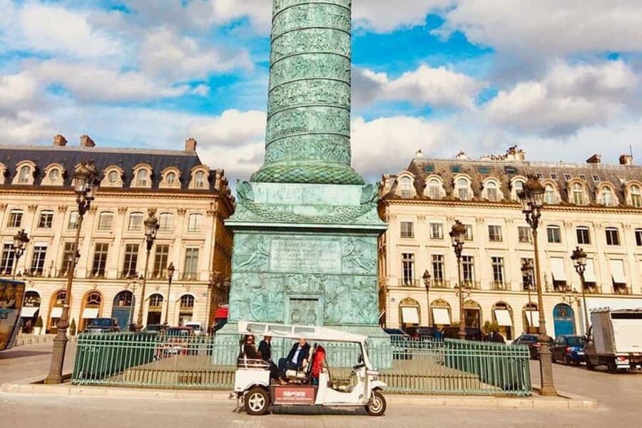 Paris: Most Iconic Monuments Guided Tour by Tuk Tuk - The Champs-Elysées to Arc de Triomphe Run That Sets the Tone