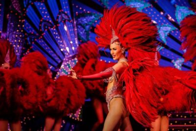Moulin Rouge Cabaret Show Ticket with Champagne