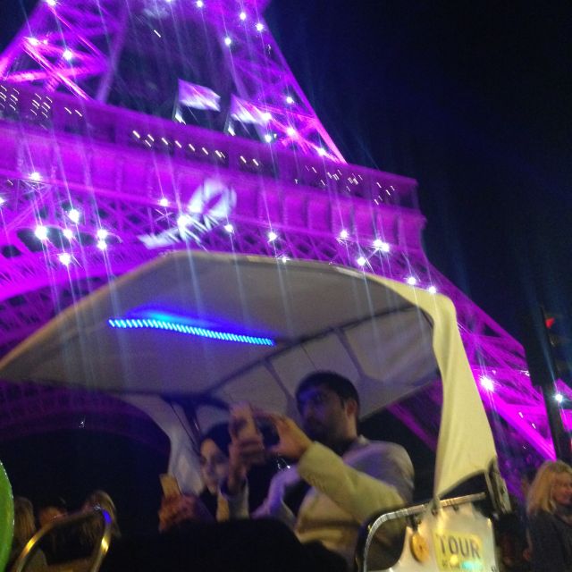 Paris: Nighttime Tuk-Tuk Tour - Choosing your Paris icons: Eiffel, Notre-Dame, Louvre area, and more
