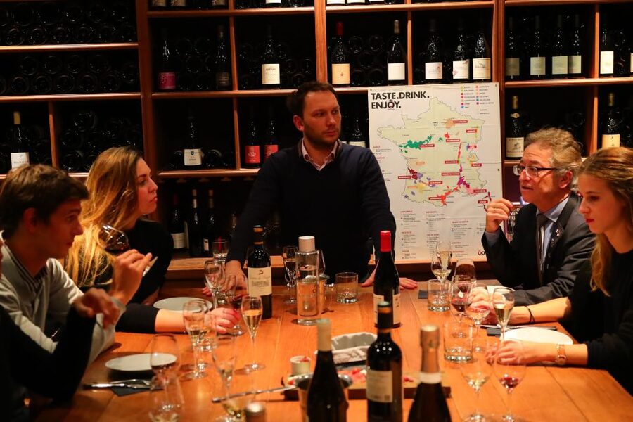 Paris: O Chateau's Wine Tasting Dinner - What you eat: seasonal French courses with pairing built in