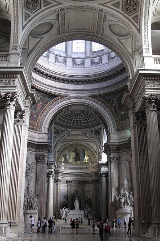 Paris: Panthéon Admission Ticket - Upper-floor views in April to October: plan for the climb