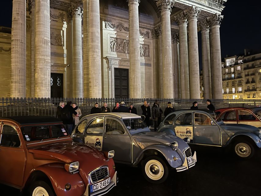 Paris: Private Christmas Lights Tour by Citroën 2CV - Key things I’d plan around