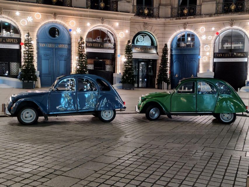 Paris: Private Christmas Lights Tour by Citroën 2CV - Why a Citroën 2CV night ride is a perfect match for Christmas lights