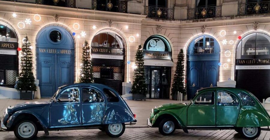 Paris: Private Christmas Lights Tour by Citroën 2CV - What the 2-hour format really feels like