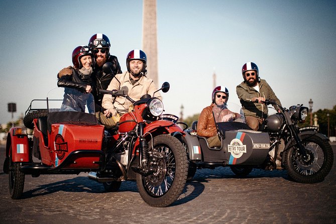 Paris Private Flexible Duration Guided Tour on a Vintage Sidecar - Place Saint-Michel starts the ride on your terms