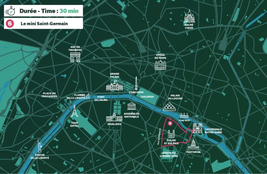 Paris : Private guided tour Rickshaw bike - Saint-Germain - Price value at $23 per person for 30 to 60 minutes