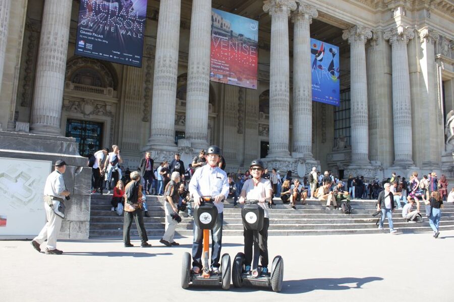 Paris: Private Sightseeing Segway Tour - Pont Alexandre III, Paris at full costume