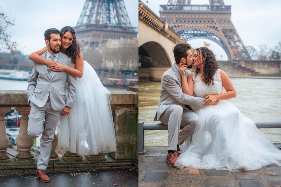 Paris: Professional Photoshoot with the Eiffel Tower - Photo delivery: 30 or 60 edited files in 48 hours