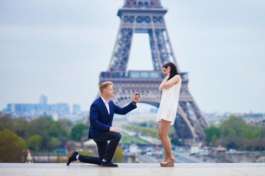 Paris: Romantic Photoshoot for Couples - Eiffel Tower Photo Stop: turning crowds, light, and angles into good photos
