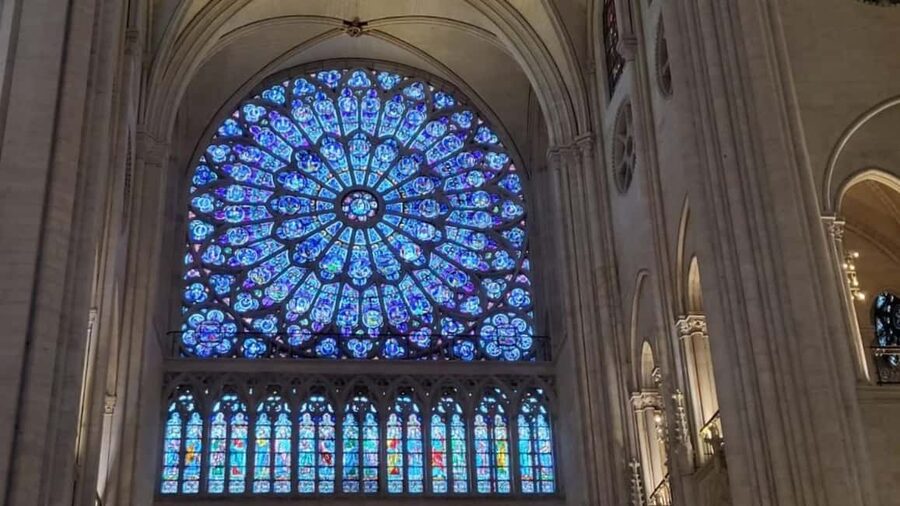 Paris: Small Group Interior Tour of Notre Dame ( Max 5 ) - What You’ll See Inside: Gothic Arches, Sculpture, and Restored Stained Glass