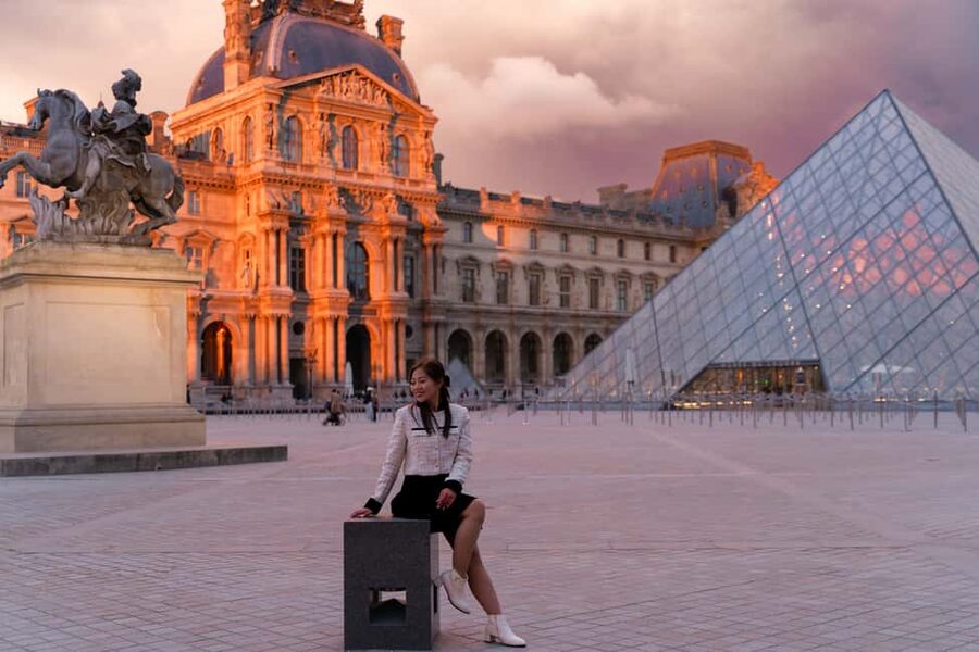 Paris:sunset photoshoot in ❤️️ of Paris- Louvre Orsay Eiffel - Key things to know before you go