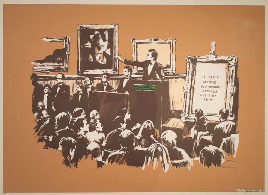 Paris: "The World of Banksy" Musée Banksy Entry Ticket - The museum shop is at the end, plan one last stop