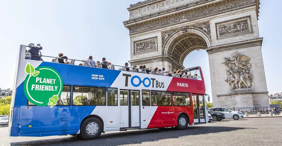 Paris: Tootbus Hop-on Hop-off (Optional River Cruise) - The Blue Line loop and what it gets you in 1 to 3 days