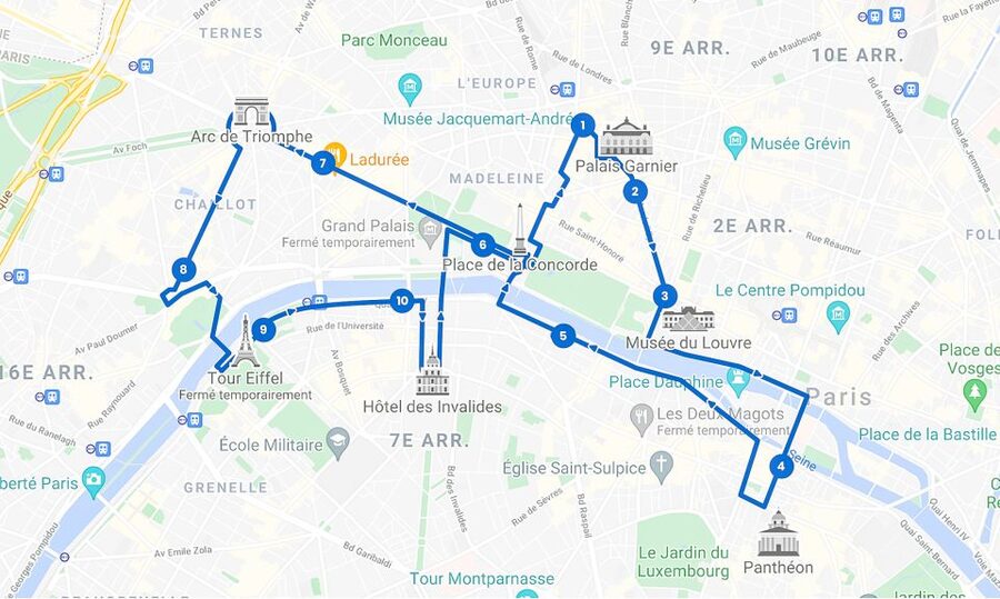 Paris: Tootbus Hop-on Hop-off (Optional River Cruise) - Notre-Dame, the Latin Quarter, and the Pantheon-Luxembourg stretch