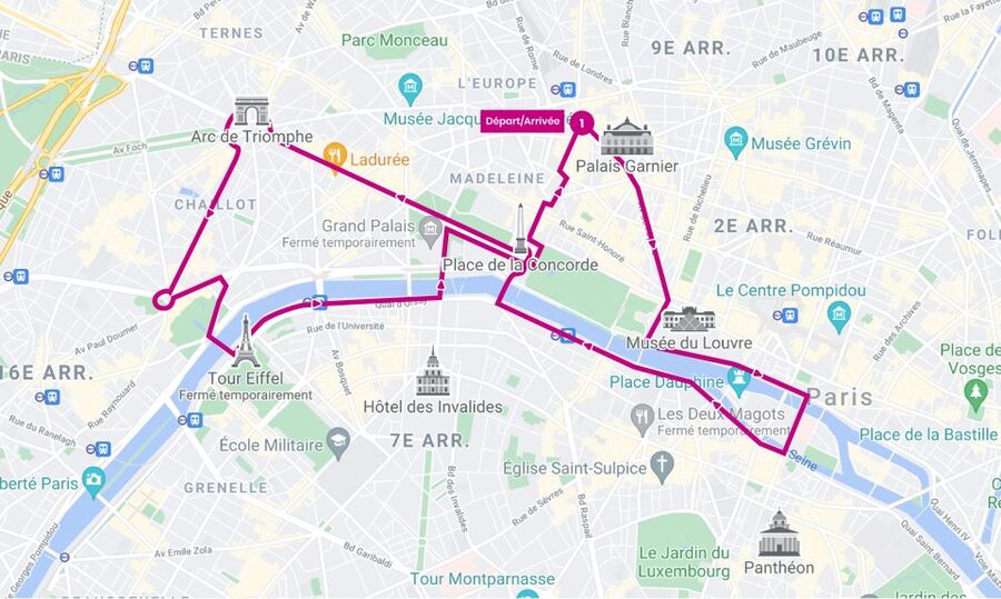 Paris: Tootbus Kids Bus Tour Experience - Opera and Louvre views, minus the museum slog