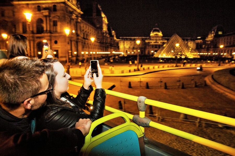 Paris: Tootbus Open-Top Christmas Bus Tour - The Route: From Boulevard des Capucines to Opera and Place Vendôme