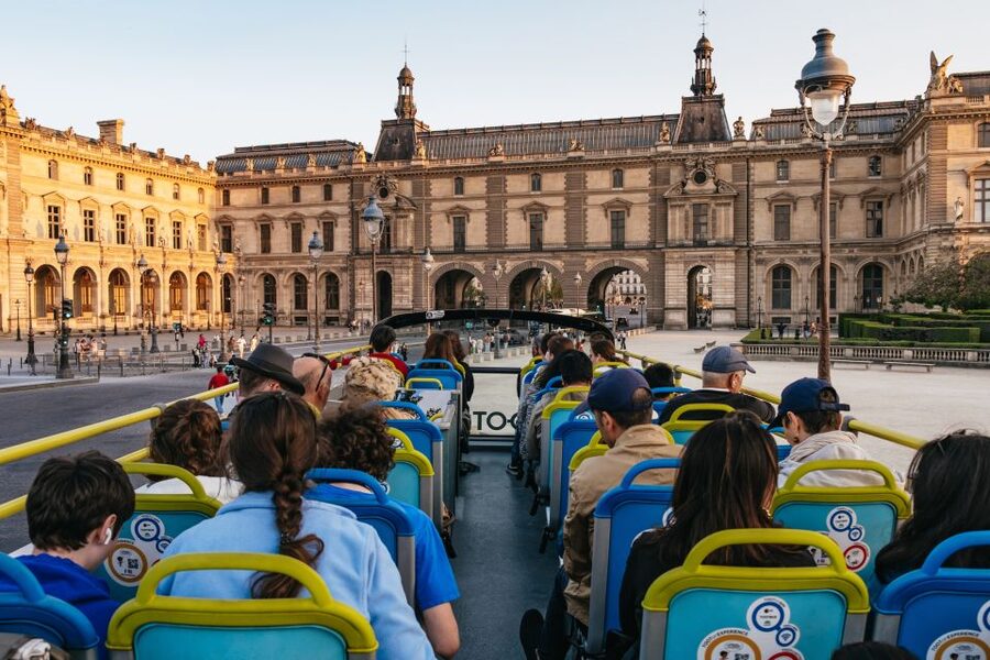 Paris: Tootbus Panoramic by Night Bus Tour with Audioguide - When Lights Come On: Timing by Season and What to Plan