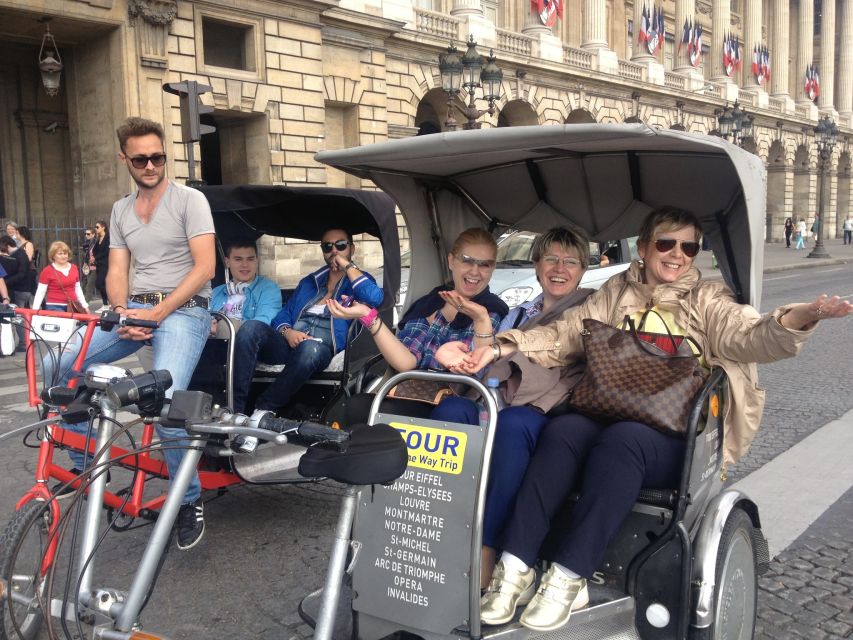 Paris Tuk-Tuk: 2, 4 or 6H First Highlights & Parisian Areas - The big sights: Eiffel, Arc de Triomphe, Notre Dame, Pantheon