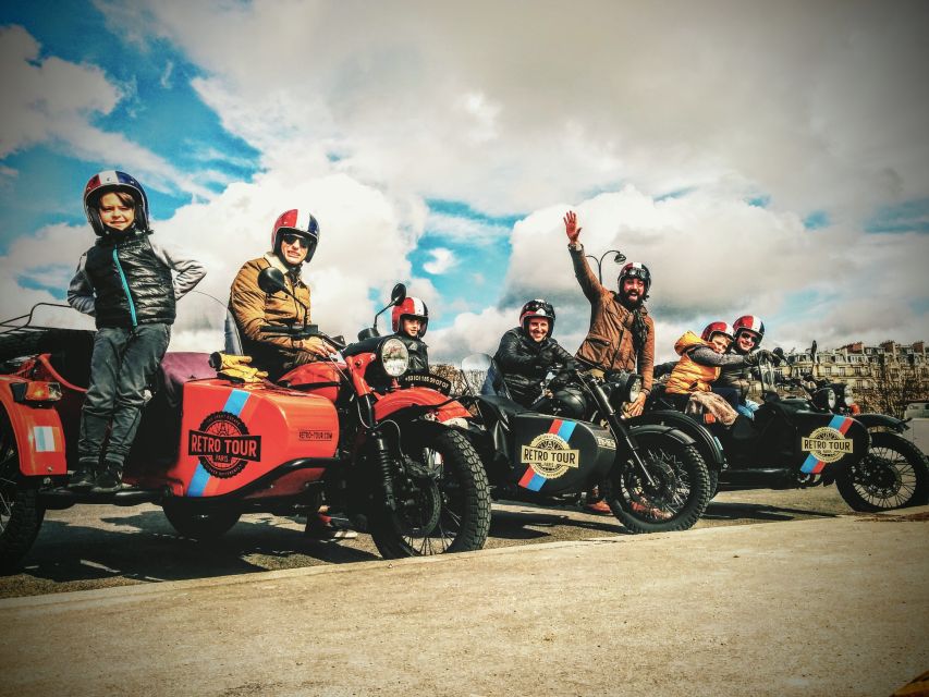 Paris Vintage Sidecar Premium & Private Half-Day Tour - Montmartre energy: Moulin Rouge and Sacre-Coeur scenery stops