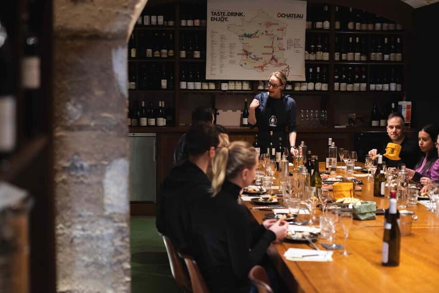Paris: Wine and Cheese Lunch - Five wines across France, including Champagne