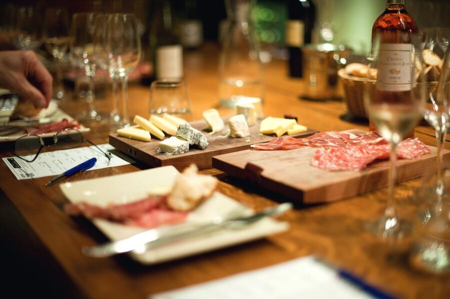 Paris: Wine and Cheese Lunch - How the sommelier teaching actually helps you buy better wine later