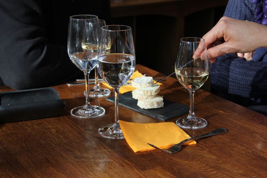 Paris: Wine and Cheese Tasting - Inside the Cave à Vin: a boutique vibe, not a restaurant meal