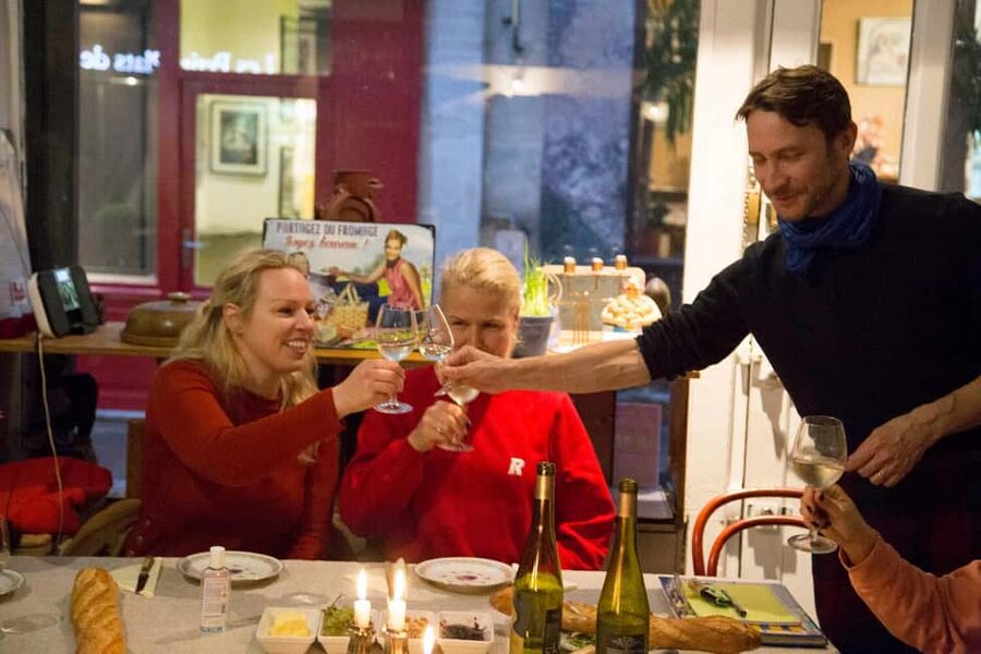 Paris: Wine and Cheese Tasting with a Chef Sommelier - French food etiquette and table skills, made practical
