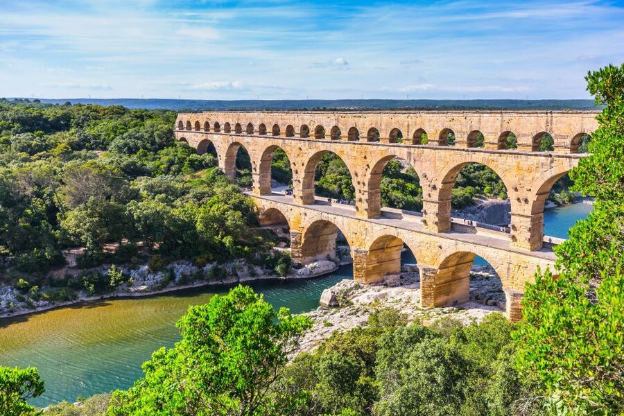 Pont du Gard, Uzès & Nîmes: Half-Day Tour with Entry Fees - Nîmes Arena and the Roman amphitheater that still runs