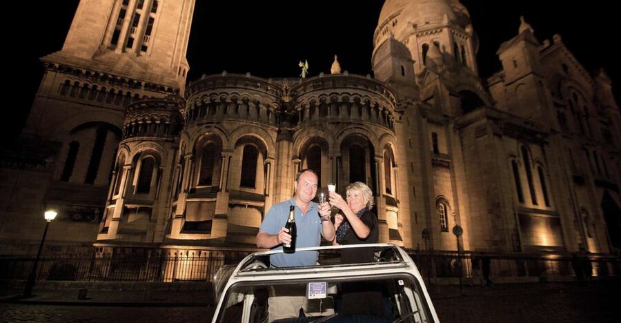 Private tour of Paris by Night with Champagne - Pickup and the “rolling intro” to Paris