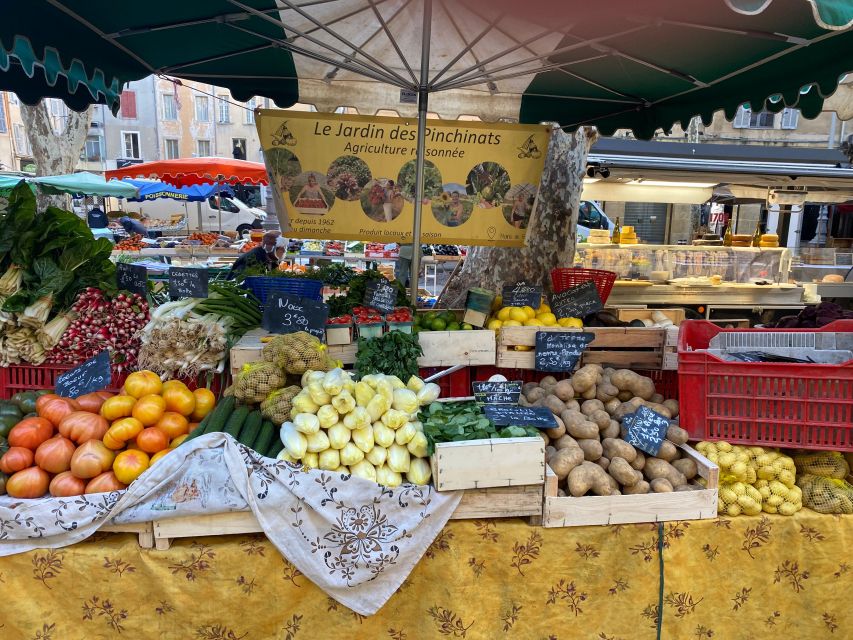 Provencal Market Walking Tour with Tastings - Place Richelme: where the shopping energy feels real