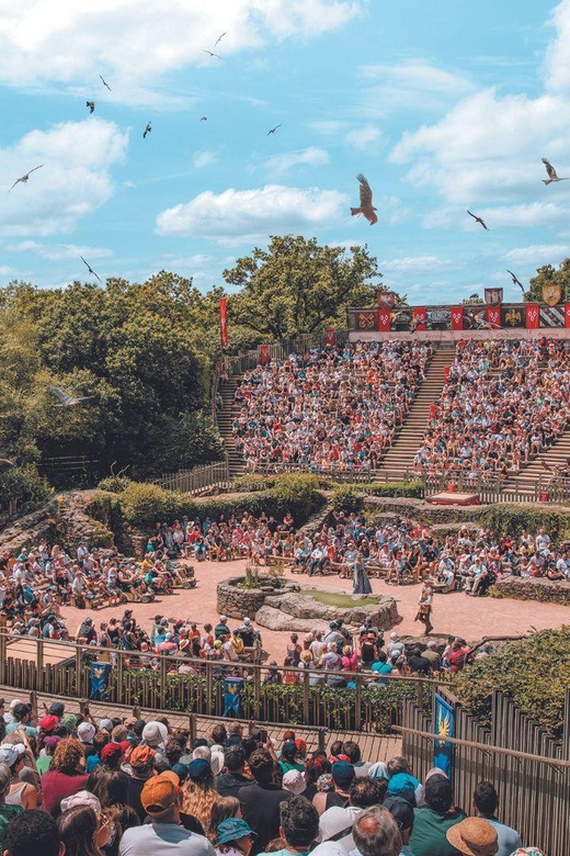 Puy du Fou France Multi-Day Ticket - The Vikings, King Arthur’s Sword, and the birds of prey air show