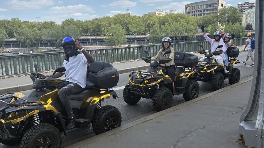 Quad bike ride to discover Parisian monuments - Meeting at 15 Rue Frémicourt, and Why Arriving Early Matters