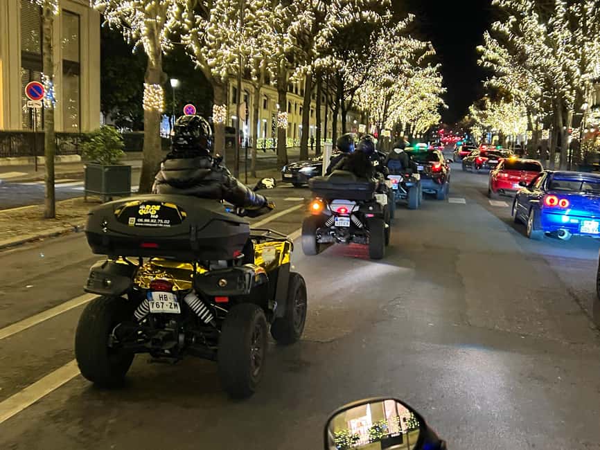 Quad bike ride to discover Parisian monuments - Price and Value: $94 Per Group Up to Two