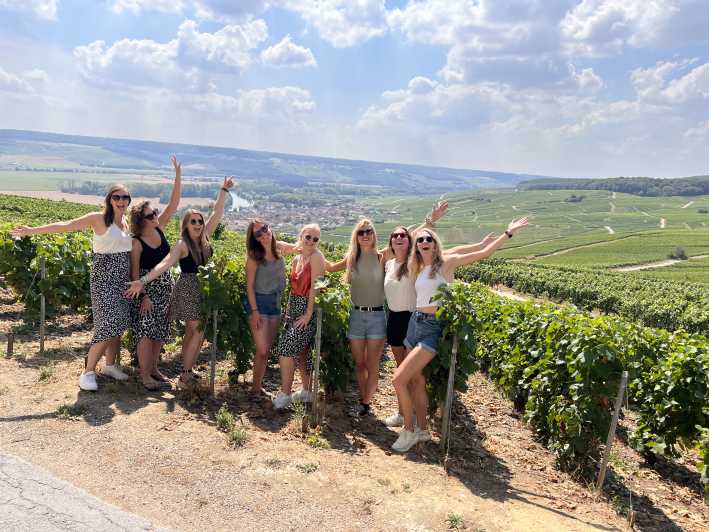 Reims/Epernay: Champagne Day Tour with Tastings - Small-group tastings with a guide who can explain what’s in your glass