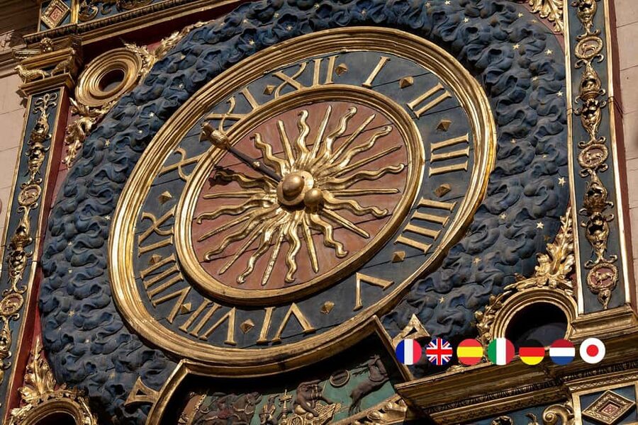 Rouen: Audio Guided City Tour - Gros-Horloge Clues You Can Spot as You Walk