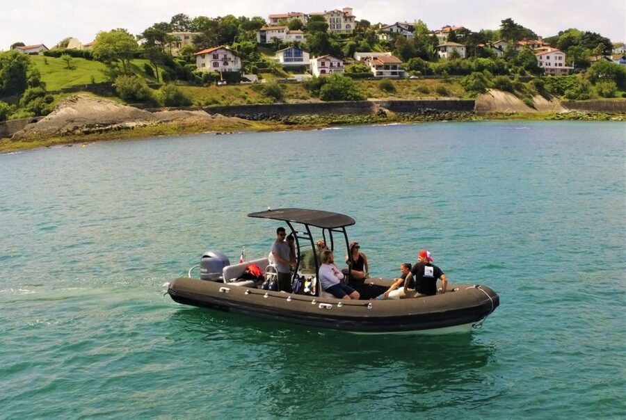 Saint-Jean-de-Luz, Basque country: Boat tour along the Coast - Port of Socoa And the Fort Dominating the View