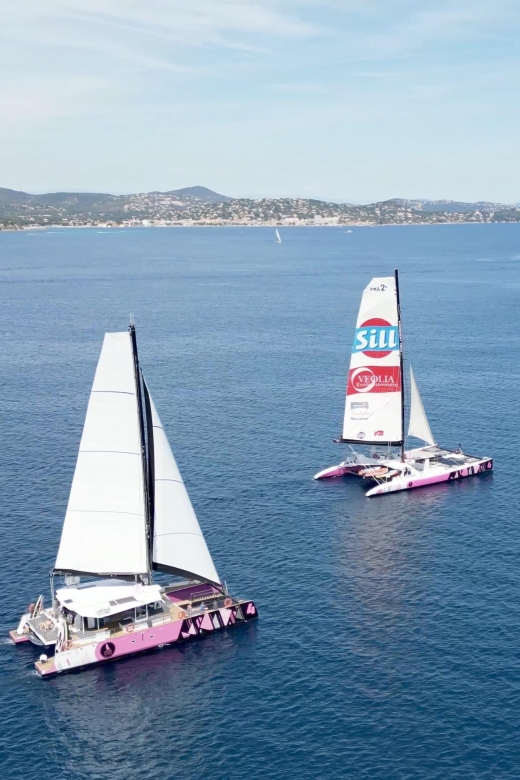 Saint Tropez: Evening Catamaran Party with Welcome Drink - The DJ Part: When the Energy Turns Into Dancing