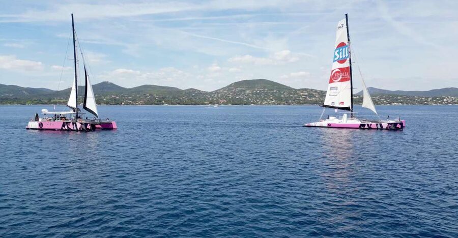 Saint Tropez: Voiles Regatta - Watching buoy crossings: where you learn the race in real time