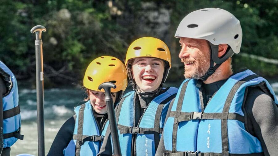 Samoëns: Whitewater Rafting Tour in the French Alps - 150 minutes total: how the timing usually feels on the ground