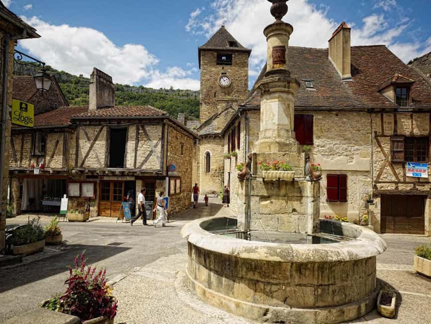 Sarlat : Private tour to Rocamadour by Exploreo24 - Causses du Quercy return stop: Cougnaguet fortified watermill or Autoire village