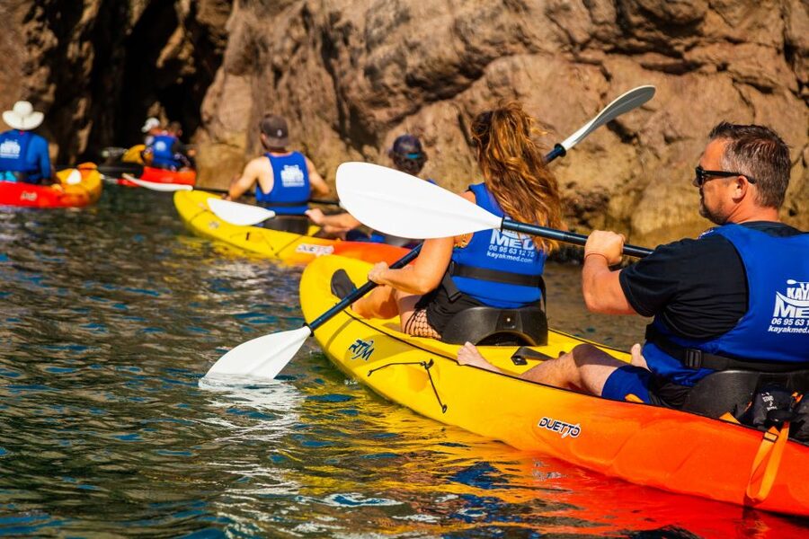 Sea kayak tour: Sète, the French pearl of the Mediterranean - Marine life viewing, birds, and a possible swim stop