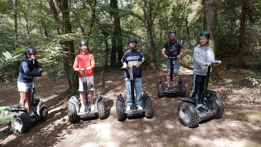 Segway hike 2h00 Aix les Bains between lake and forest - Corsuet Forest Overlooks: Where the City, Lake, and Air All Click Together