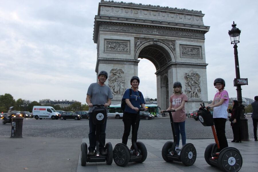 Segway private tour of 1.5 hour - The big win: seeing several Paris icons in 90 minutes