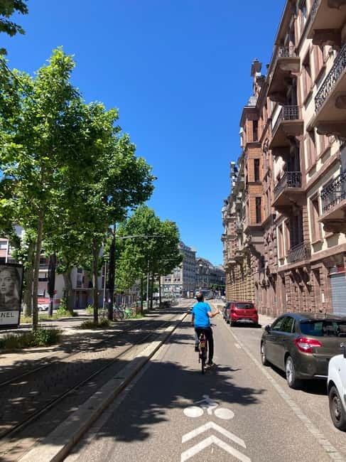 Strasbourg: Bike Tour with a Guide bikes included - Entering Strasbourg by bike, without the stress