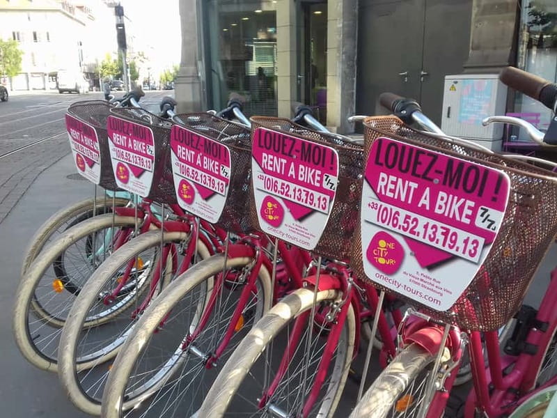 Strasbourg: Bike Tour with a Guide bikes included - When your group includes segways