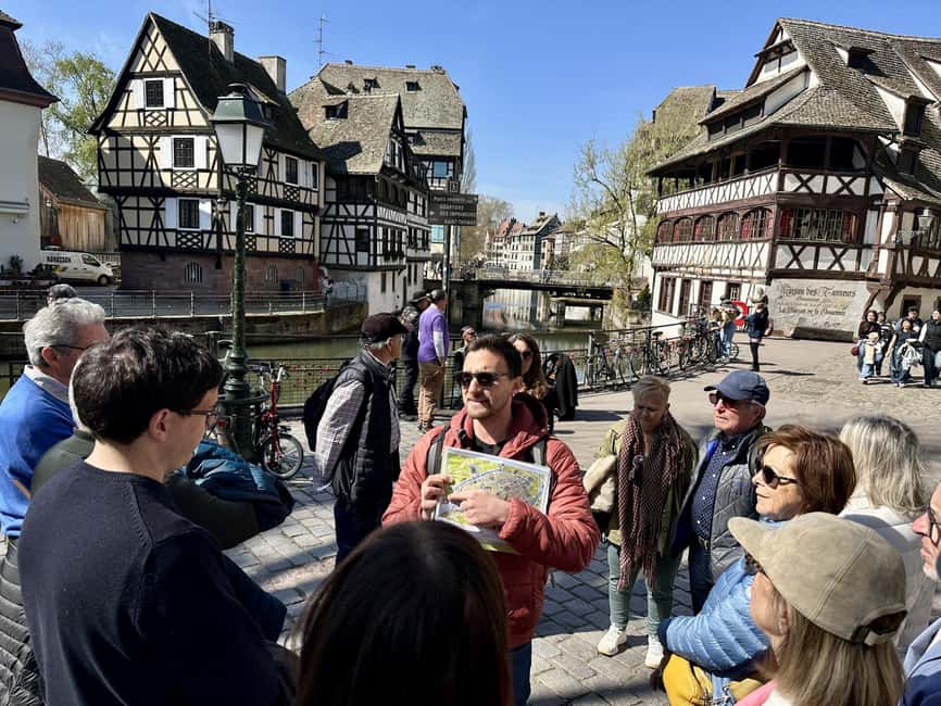 Strasbourg on Foot: Historic Center and Petite France with a Local Guide - Notre-Dame Cathedral’s stained glass light and the clock moment