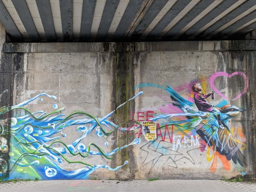 Strasbourg : Street-Art Tour - Finding the art, from graffiti to mosaics